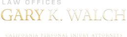 Logo of Law Offices of Gary K. Walch. A Law Corporation